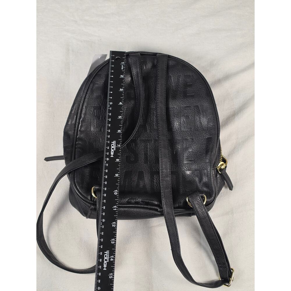 Steve Madden Womens Small Backpack Purse Monogram - Picture 7 of 10